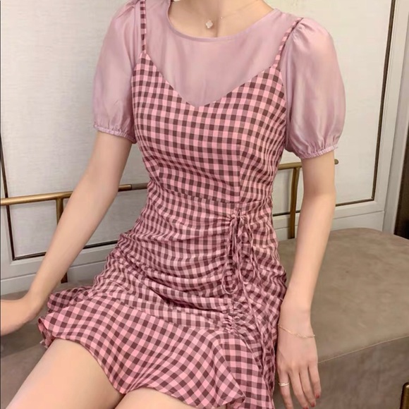 Fashion Pink Dress - Picture 1 of 3